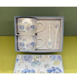 Mug with spoon set | Кружка с ложкой, 2 шт, комплект