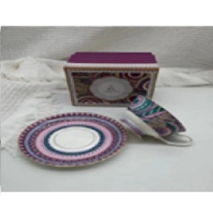 Coffee cup and saucer set | Кофейная чашка с блюдцем, комплект 1+1