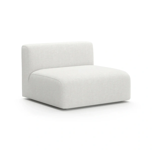 Модульный диван с подушками RHYTHM ARMLESS CHAIR IVORY