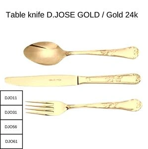 Набор столовых приборов из 48 предметов D.JOSE GOLD/ Gold 24k