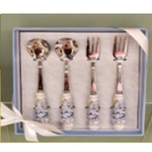 Cutlery set | 2 вилки и 2 ложки - 15 см, комплект