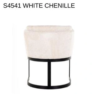 Стул Emerson белый шенилл/Chair Emerson white chenille