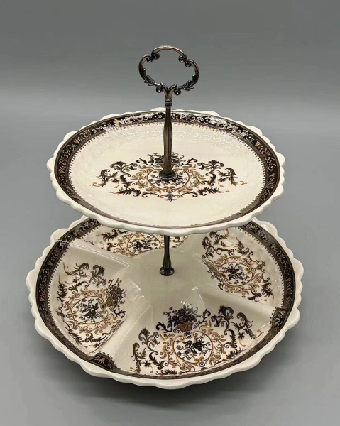 Decorative set of serving plates (small/large) | Декоративный набор сервировочных блюд (малое/большое)