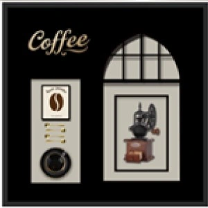Decorative wall assemblage | Декоративный настенный ассамбляж