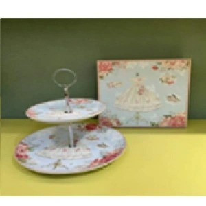 Two-tier cake stand | Двухъярусная подставка для торта